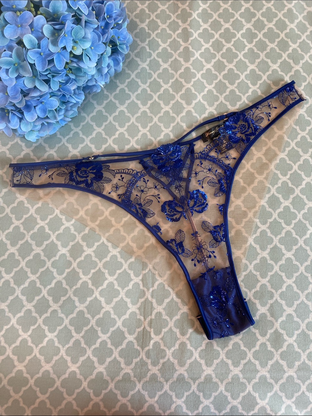 Honey Birdette Jules French Navy Brief XL